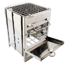 Portable Folding Charcoal Grill Large for Camping Outdoor Picnic Tailgating BBQ Cookout 35 People