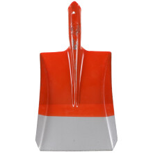 Heavy Duty Garden Trowel Hand Shovel, Carbon Steel, XL SmoothEdge Head, Red, 14.76x7.95x1.77 in