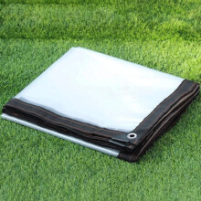 Heavy Duty Clear Tarp with Grommets, Waterproof UV Resistant Outdoor Greenhouse Cover, 1.5 x 1.8 m