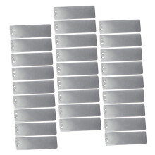 100 Pack Metal Plant Labels and Tags, Weatherproof, HeavyDuty, Easy Insert Tall Garden Markers