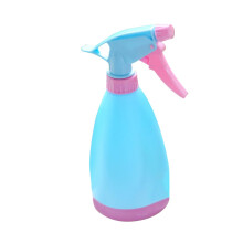 Blue Plastic Watering Can with Adjustable Spray and Dual Modes for Indoor and Outdoor Plants
