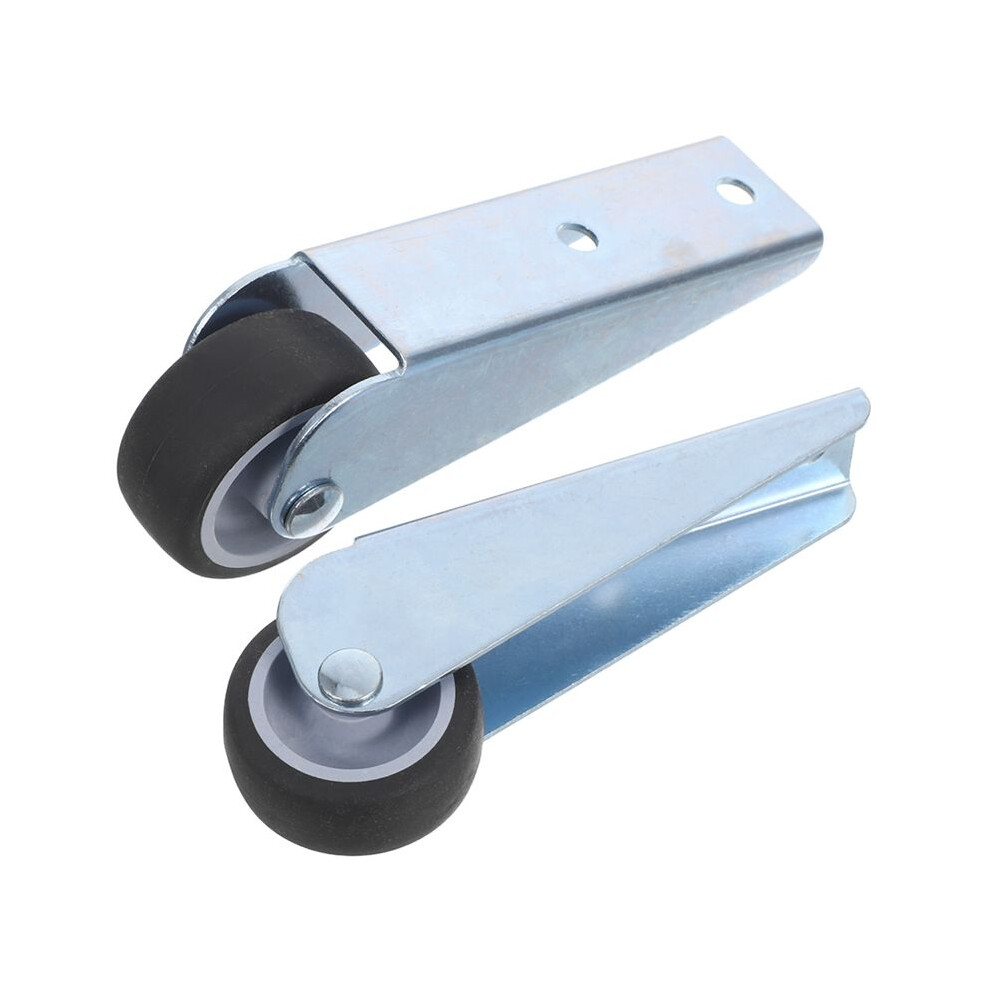 2Pcs Sliding Door Roller Replacement Gate Wheels Sliding Shaft Wheel Anti-Sag Side Or Bottom Mount Support Wheels 6032089412164