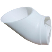 Hydroponic Net Cup Adapter 38mm PVC Growing Cup for Vertical Gardens Enhanced Root Aeration
