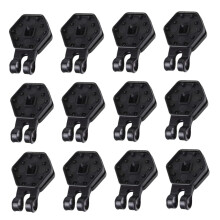50pcs Heavy Duty Shade Cloth Clips with Secure Grip and Double Lock for Garden Netting and Tarp