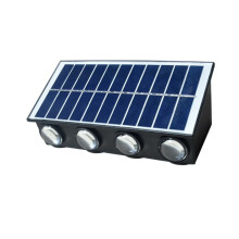 Solar LED Spotlight Outdoor Waterproof Upper Lower Lighting Porch Lights Solar Powered Streetlight for Balcony