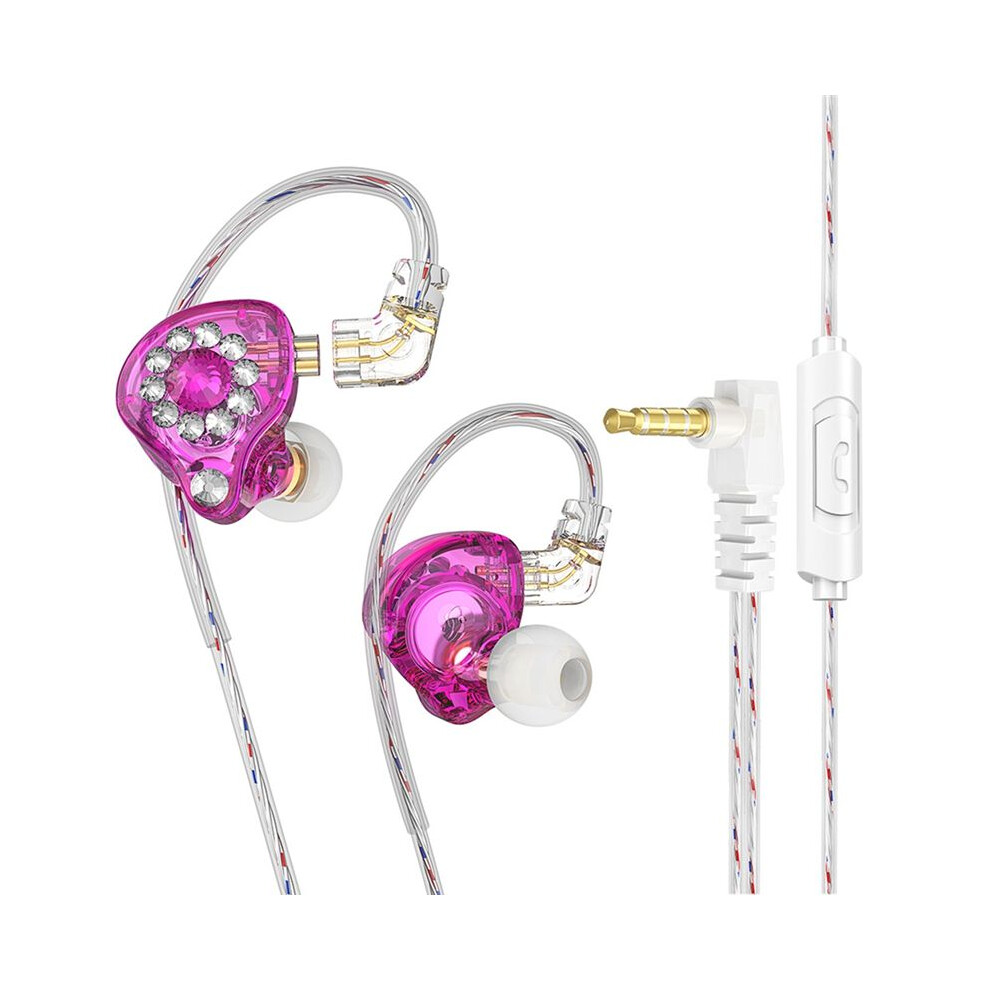 In Ear Monitors Headphones Earphones 11Mm Pet Composite Diaphragm Dynamic Earphone 3.5Mm With Microphone 6032765425273