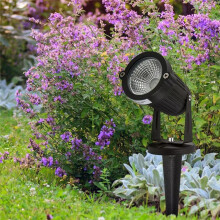 8 Stück Lichtpfahl-Flutlichter Außenleuchten Bodenflutlichter Außenpfahl Gartenlampe Flutlichter