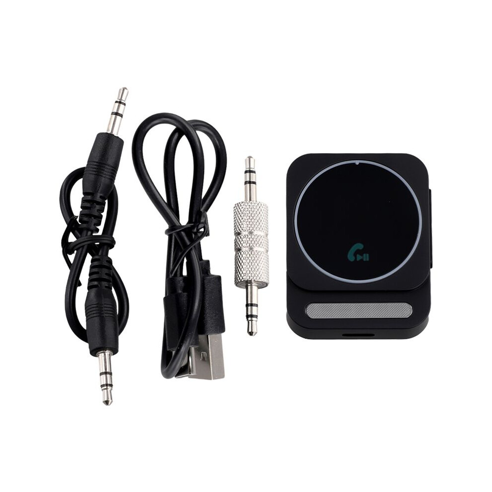5.3 Aux Car Adapter Audio Receiver Cancelling Car Music Adapter Built-In Mics Hands-Free Black 6031120828063