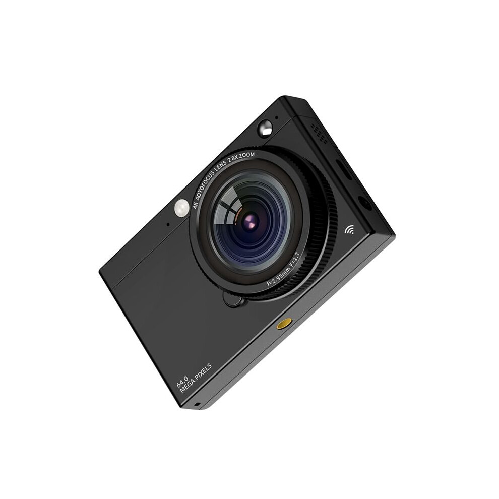 Hd Ccd Digital Camera 4K Autofocus Lens 64Mp Digital Video Camera 28X Zoom Compact Point And Beauty Camera Black 6031120867604
