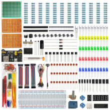 ESP32/ESP8266 Electronie Components Kit Fun DIY  Kit with Power Supply Module Breadboard for R3