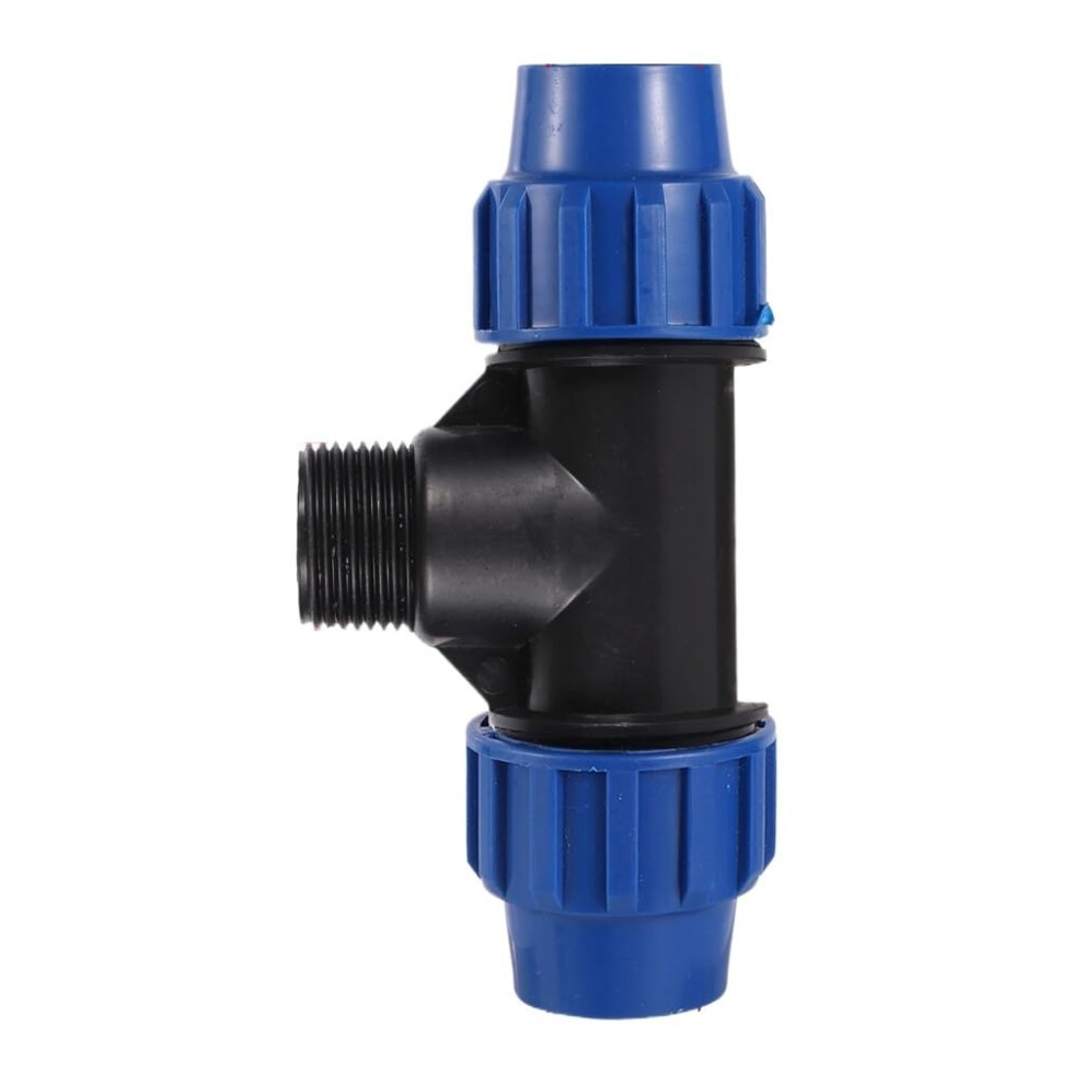 Pe Pipe Fittings 20Mm 25Mm 32Mm Male Elbow Tee Connector Adapter For Garden Irrigation Leakresistant 9771547342045
