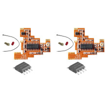 2X Module SI4732 V6.8 FPC + Puce D'Extension 2M pour Réception à Ondes Courtes Quansheng UVK5 K6 à Bande Complète/Bande Latérale Unique