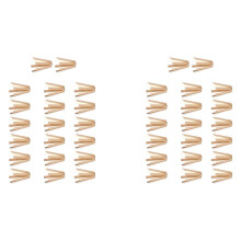 40 Stuks Octopus Shims Messing Adapter Afstandsringen voor Shafts Shim Adapter Golfclub Shafts Accessoires A