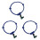 3X 360Tree Water System Tree Root Watering Tool, Ring Circle Sprinkler Irrigation System Targeted Water for Little Tree 1