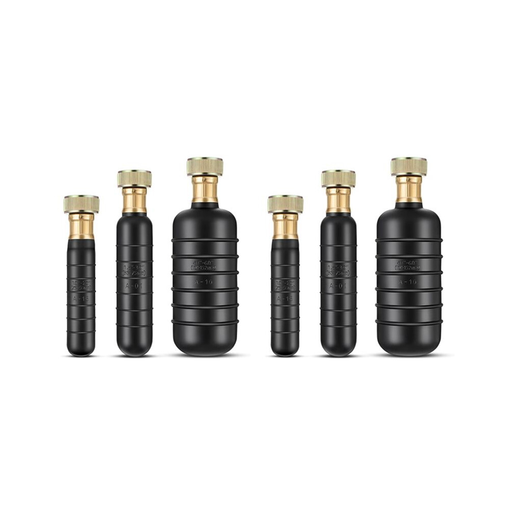 Drain Bladder Kit,6 Pcs Drain Cleaning Bladders Fits 1 To 6 Drain Pipe, Unclogs Stubborn Blockages In Main Drain & Sewer 6031048109824
