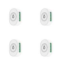 4X Tuya WiFi Fan Ceiling Fan Module Dual-Mode Reset Voice Controller for Alexa Home White