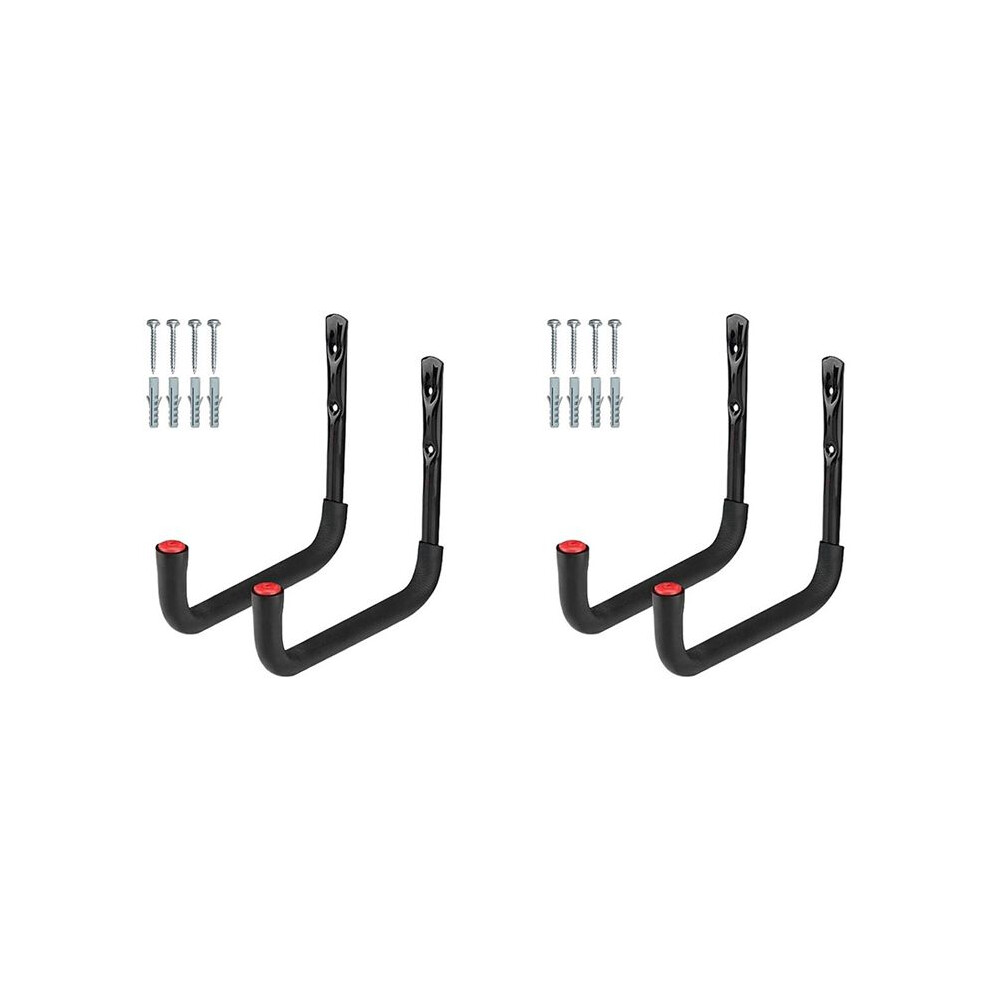 4X Kayak Racks Heavy Duty Wall Mounted Kayak Storage Hooks Kayak Storage Hangers For Canoe Kayak Garage Paddle Board 4712400197193