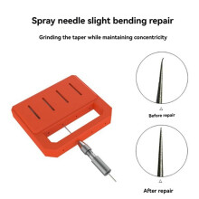 2X Airbrush Needle Repair and Sharpening Tool Kit - Maintenance & Polishing Accessories for 0.2mm, 0.3mm, 0.5mm Needles