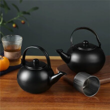 Stainless Steel Kettle Thickened Large Capacity Tea Boiler Outdoor Camping Kettle with Filter