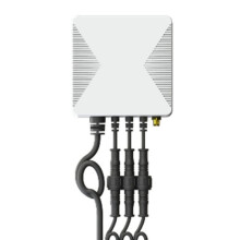2X Tuya  Life 3-Fas WiFi Energi KWH-Mätare Power Clamp Strömtransformator App Monitor och Rekordeffekt (200A)