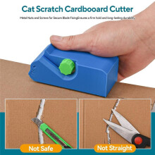 Card Board Cutter for Cat Scratchers Cat Scratcher Cutter Cardboard Recycle Tool Cartoon for Cat Scratchers