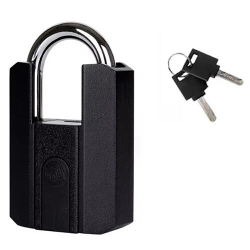 Fingerprint Padlock TTLock BT APP+Program+Fingerprint+Key  Type-C Rechargeable Keyless Home Electronic Door Lock 1