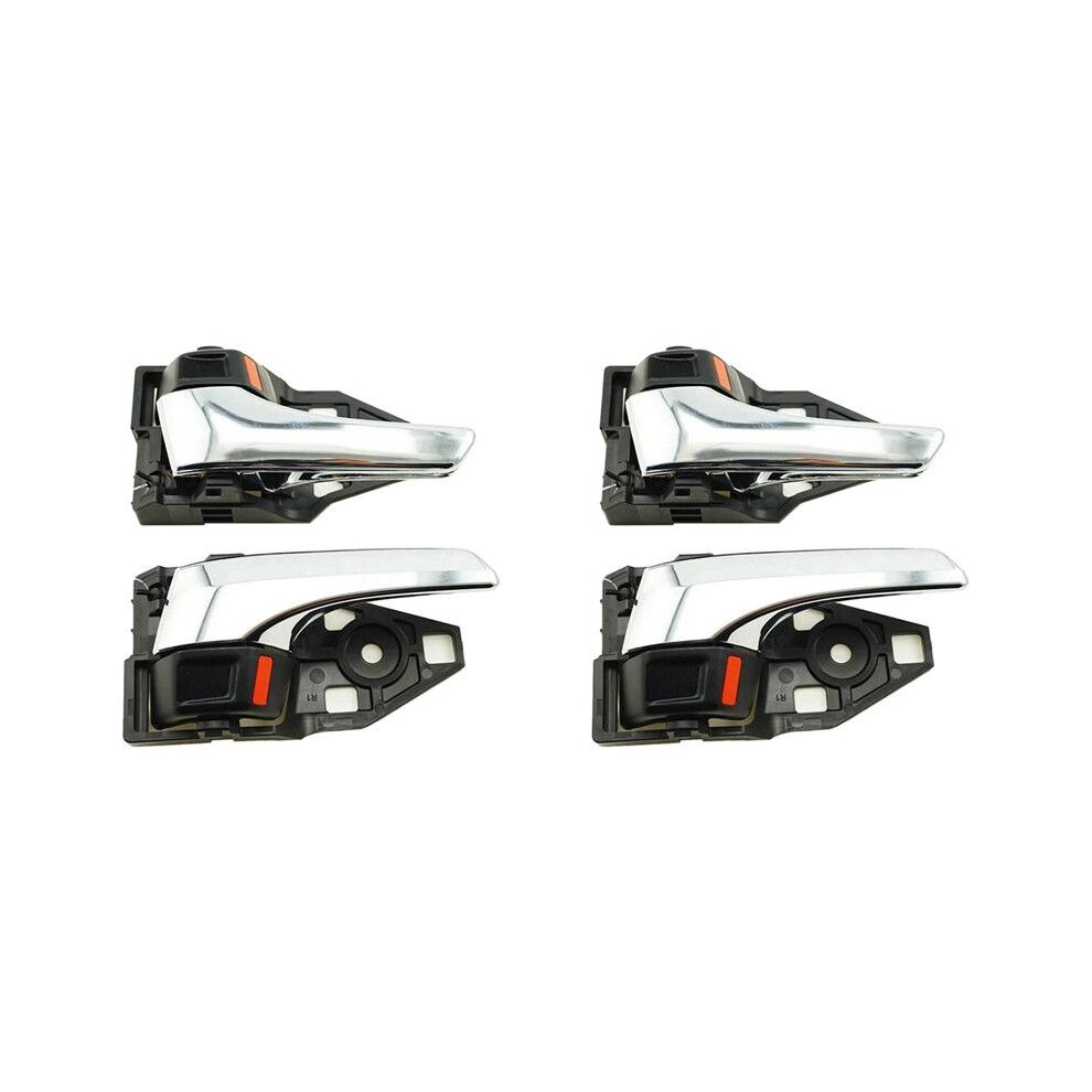 4X Car Inner Front Doors Handle For Hilux Revo Fortuner 2015-2019 69205-0K110-C0 69206-0K110-C0 Light 6033141691107