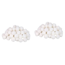 2X Pool-Filterbälle, Pool-Reinigungsbälle, Schwimmbad-Reinigungsgeräte, Filter, Wasseraufbereitung, Faserball, 500 G.