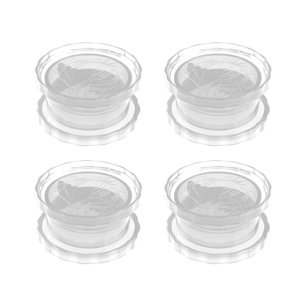 Brecantia White 4X Kitchen Multifunctional Garlic Crusher Manual Garlic Press Roll Crusher Chopper Kitchen Gadgets Accessories