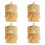 4X Handmade Wall  Lampshade Bohemia Macrame Boho Decor Handcraft Tassel  Background Headboard 1