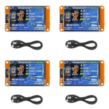 4X NMMiner NerdMiner 945KH/S Harshrate 2,8 Zoll Display Bitcoin Crypto Solo Lottery Miner Verbesserter NerdMiner