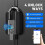 Fingerprint Padlock TTLock BT APP+Program+Fingerprint+Key  Type-C Rechargeable Keyless Home Electronic Door Lock 6