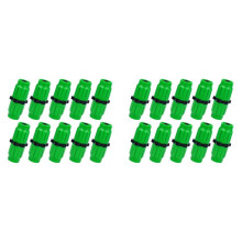 Expandable Garden Hose Repair Kit,20PC Dual-Channel Hose Female Male Connectors Pockets Hose for 3/4In 5/8In Garden Hose