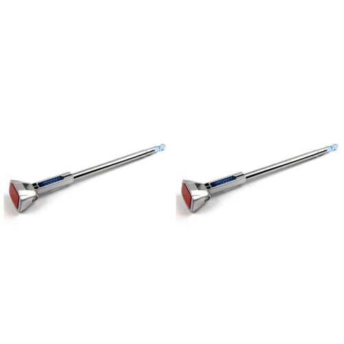 2X Hypersonic Adjustable Telescopic Three Section Flagpole Car Mounted Telescopic -6623