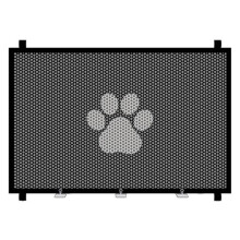Retractables Meshes Barrier Doorway Pet Barriers Portable Folded Dog Barriers D0LD 110x78cm