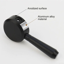 Coffee Machine Steam Knob for 870/875/876 Lever Conversion Accessory Aluminum Alloy Easy Install Black