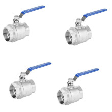 4X  Valve Female Thread 2 Inch 304 Stainless Steel Full Port Female Thread  Valve 2 Inch DN50 1000 WOG