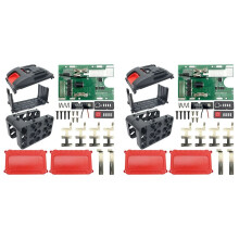 2X 15 Hole 21700 Li-Ion Battery Plastic Case Box PCB Protection Board for Zhipu Hongsong Jingmi for