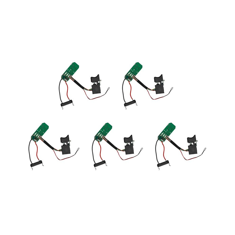 5X For 16.8V Lithium Electric Drill Control Board Assembly 18V Brushless 6031643754481