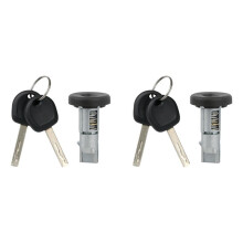 2X Zündschloss Zylinder Schalter mit Schlüssel 84668679 2014-2019 für Chevy Silverado 1500 2500 3500 Suburban