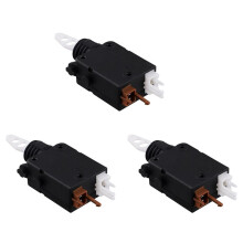 3X 661503 Actuador de Motor de Cerradura de Puerta para 106 205 309 405 605 para Xsara Saxo Berlingo AX BX ZX 5PIN