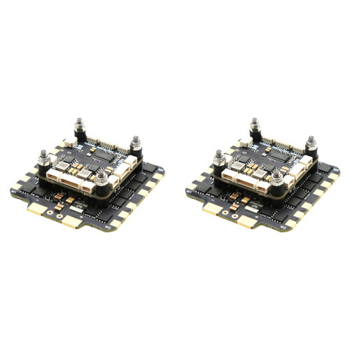 2X Controlador de Voo F722 Stack F7 BLHELI-S 100A 4 em 1 ESC 30,5 X 30,5 mm 3-6S para RC FPV 13 Polegadas 15 Polegadas Freestyle Drones Parts