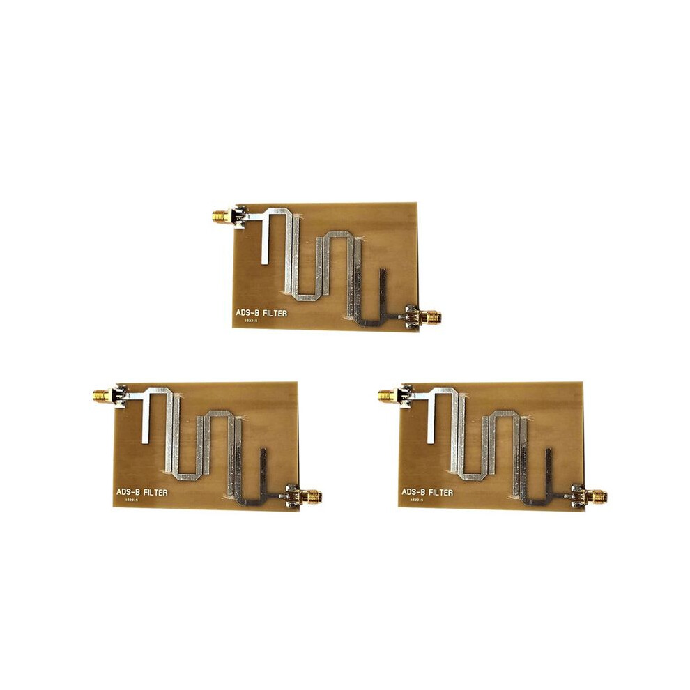 2X Ads-B Microstrip Filter 1090Mhz Transmission Range 1-1.2Ghz For Adsb Receiver 6033479401331