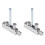 2X Broken Pipe Extractor Tool Broken Screw Extractor Set Multifunctional Damaged Screw Bolt Remover Set 1
