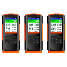 3X Détecteur de Formaldéhyde Moniteur de Qualité de L'Air PM 2.5 Affichage Portable Compteur de Pollution de L'Air Testeur de Poussière pour