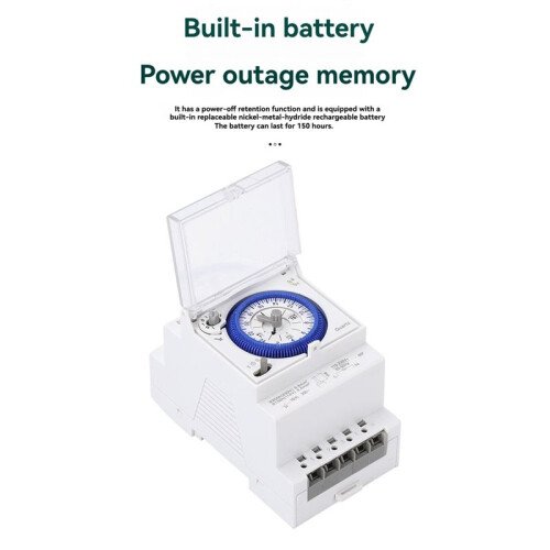 SUL181d DIN Rail Timer  24 Hour Programmable Boarding Timing Controller for Street Light Highway Home Devices 1
