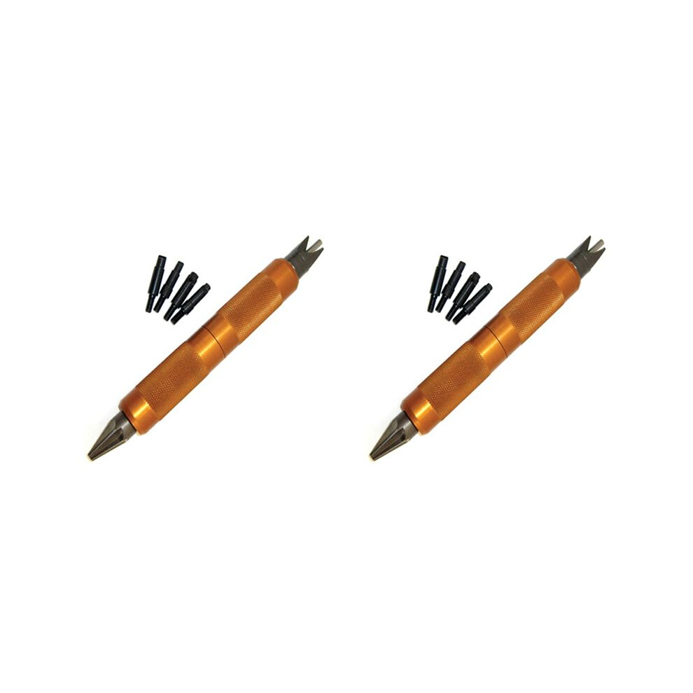 2X Stranging Flag To Remove The Burr Tool Cleaning Tool 6032703850075