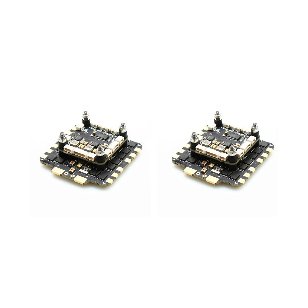 2X F722 Stack F7 Flight Controller Blheli-S 80A 4In1 Esc 30.5X30.5mm 3-6S For Rc Fpv 13Inch 15Inch Freestyle Drones Brecantia