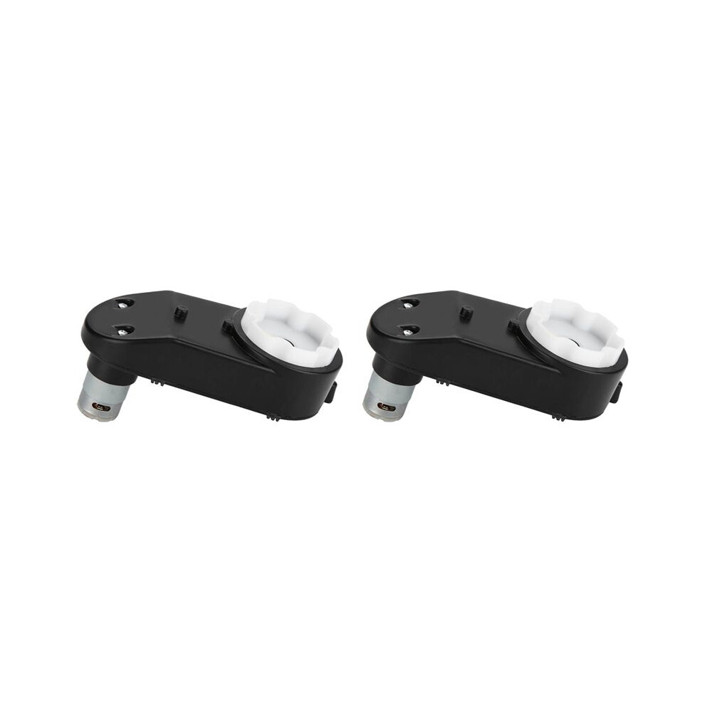 2X Rs390 Motor Gearbox 12V 16000Rpm Car Motor Gearbox Child Car Toy New Tool 6031244184243