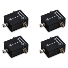 4X Antenna Allocation Divide RF Signal From 1 to 2 for Antenna Distribution / Combiner Distributor Wireless Microphone